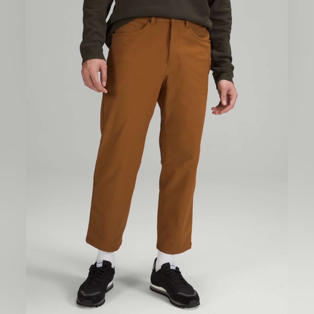 NWOT $130 Lululemon Size 31 ABC Cropped Relaxed Fit Cord Pant